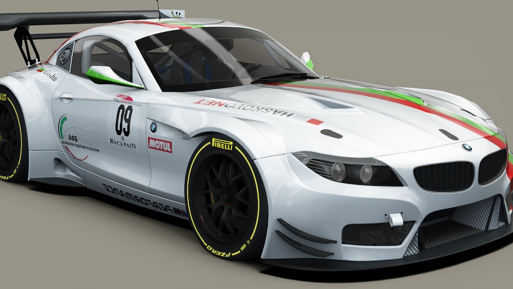 BMW Z4 GT3, skin BFAS