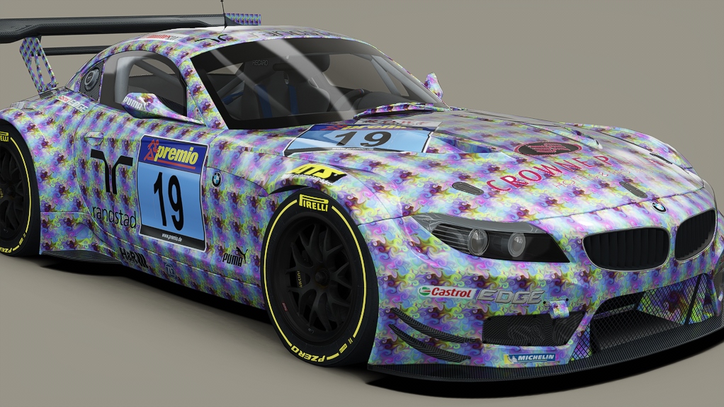 BMW Z4 GT3, skin Eyesore