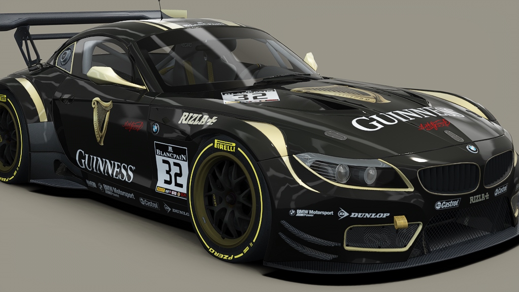 BMW Z4 GT3, skin Guinness_2k