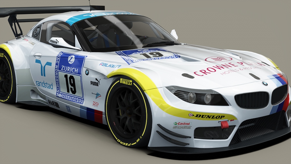 BMW Z4 GT3, skin bmw_motorsport_2012