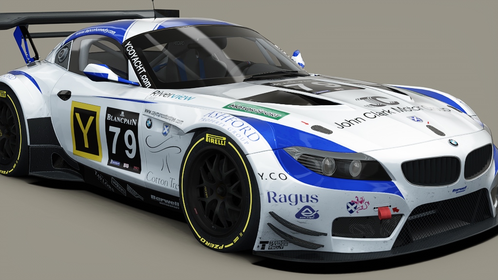 BMW Z4 GT3, skin scuderia_ecosse