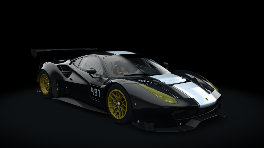 Ferrari 488 GT3, skin 09_racing_491