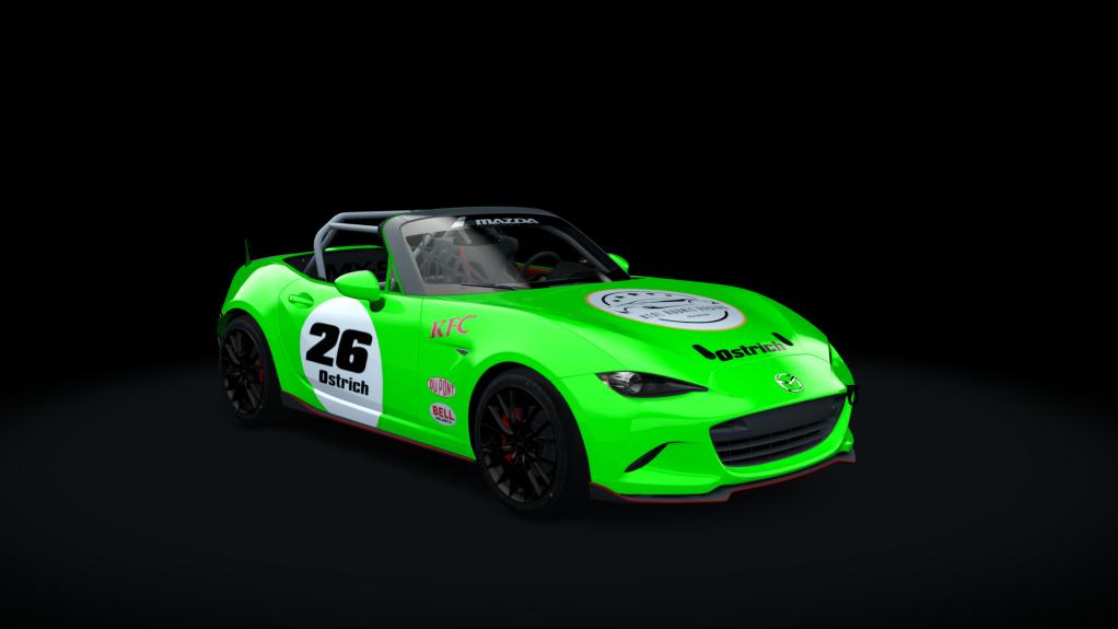 Mazda MX5 Cup, skin RRR-Ostrich