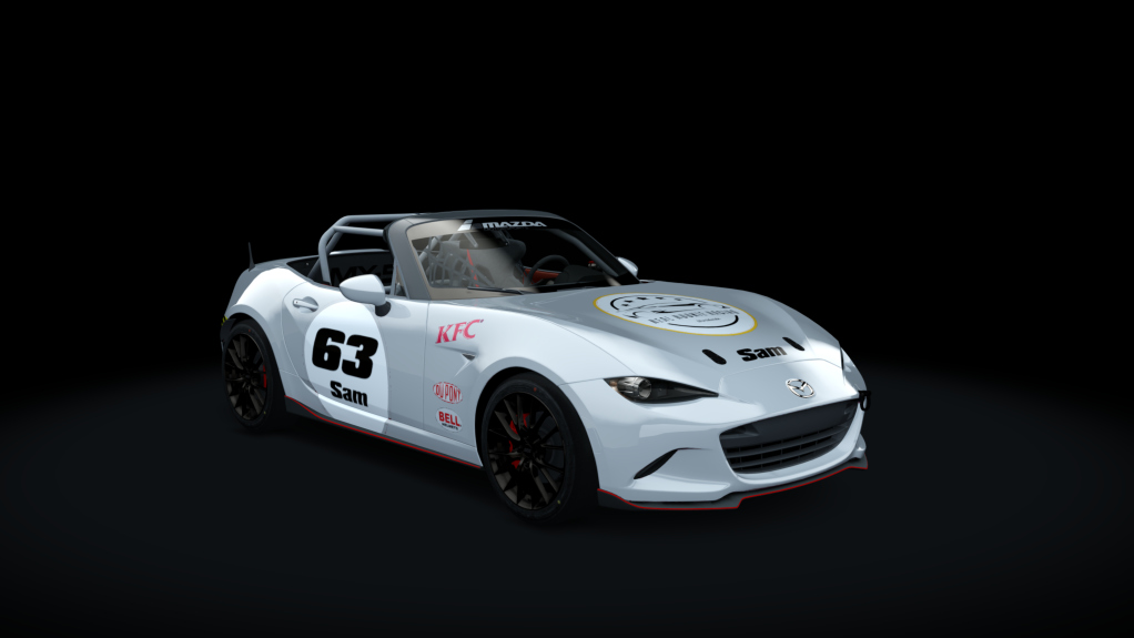 Mazda MX5 Cup, skin RRR-Sam